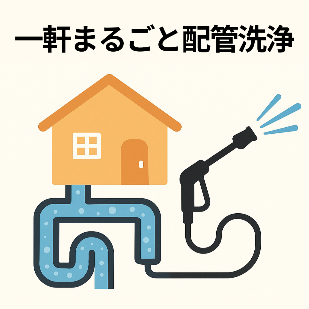 一軒まるごと配管洗浄